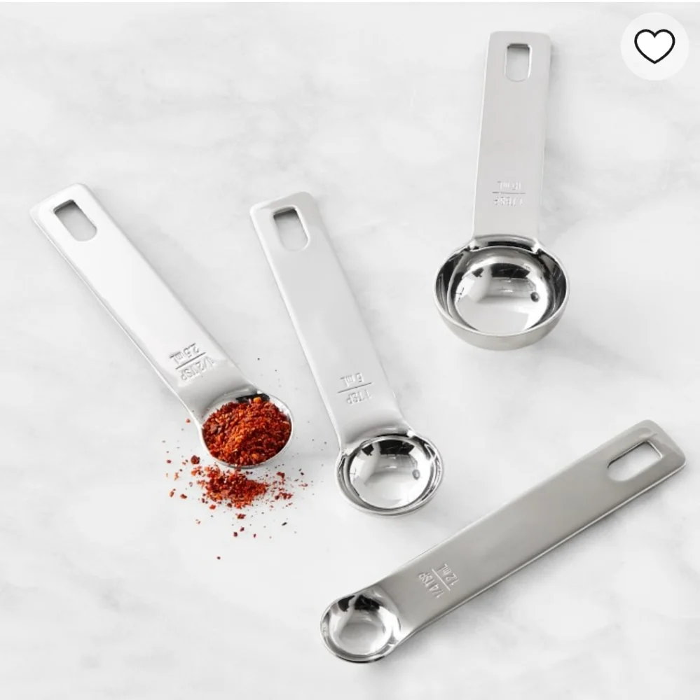 Williams Sonoma stainless steel ultimate Measuring Spoons